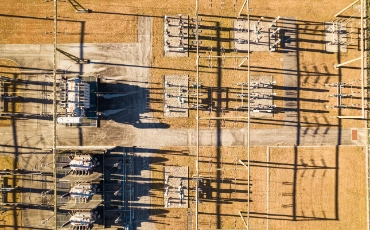 220-kV-Freiluftschaltanlage