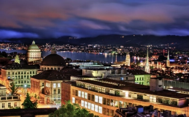 Nachtaufnahme Zürich