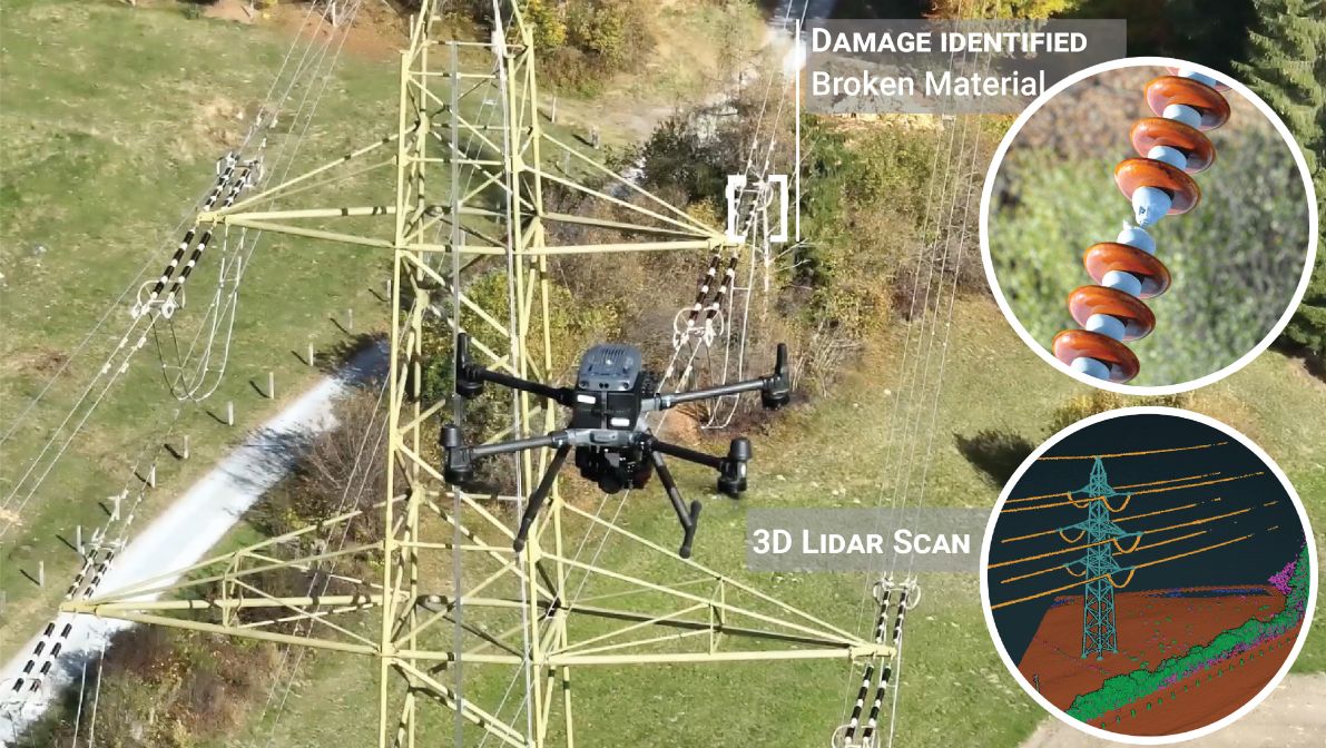 Damage detection using AI-assisted image analysis and LiDAR technology