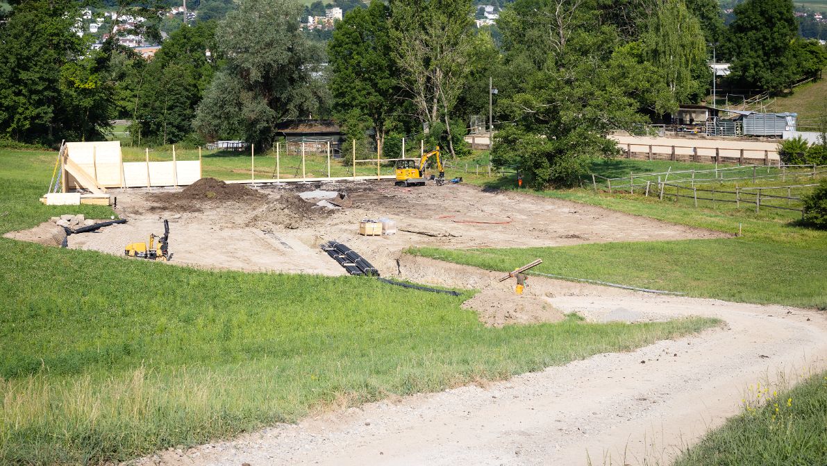 Eindrücke der zweiten Bauetappe
