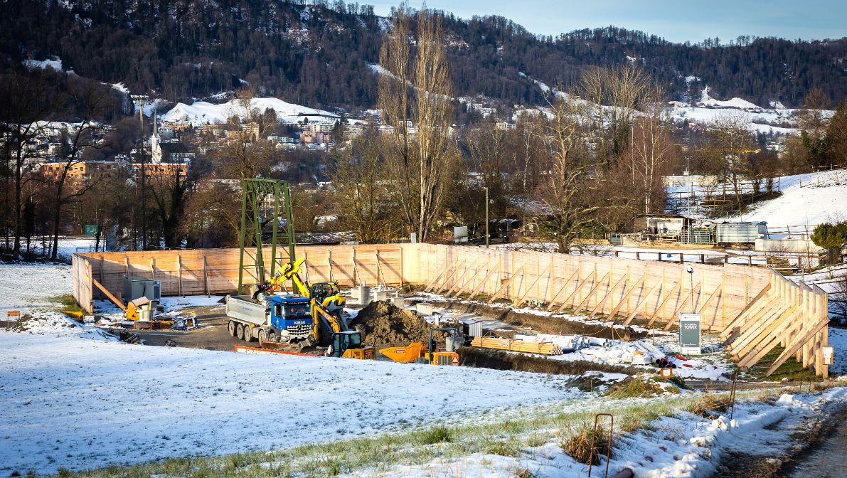 Eindrücke der zweiten Bauetappe